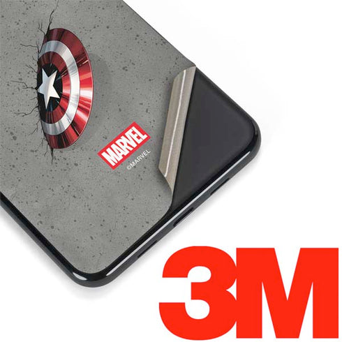 Marvel Captain America Shield Break Google Pixel 3a XL Skin